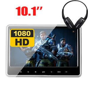 DVDプレーヤー 車載用 後部座席 10.1インチ ヘッドレストモニター