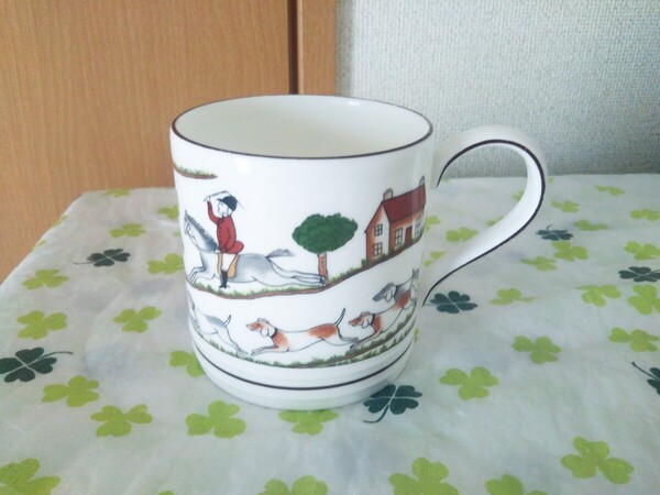 ウェッジウッド WEDGWOOD ハンティングシーン マグカップ 洋食器 ノリタケ ナルミ