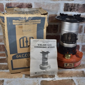 ★超激レア★ Valor 64C 元箱付き Cooking Stove バーラー クッキング ストーブ クッカー イギリス ヒーター パラフィン キャンプ