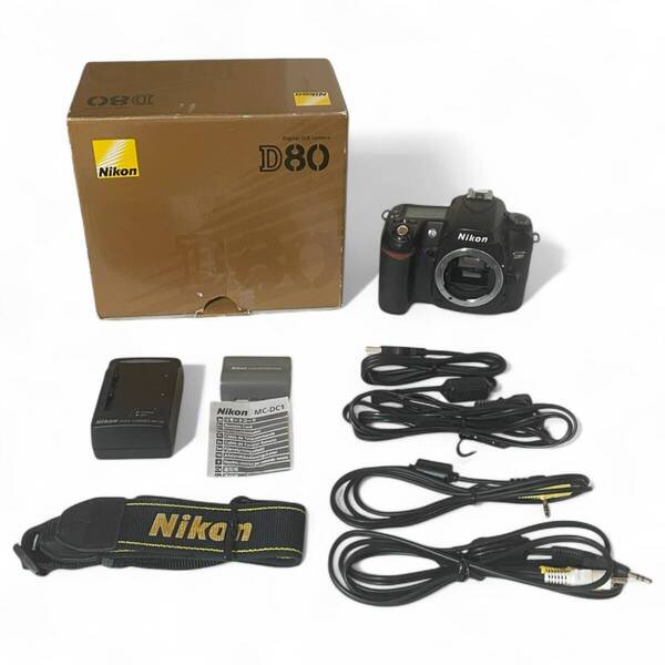 ▲ ニコン Nikon デジタル一眼レフカメラ D80 1100-1433