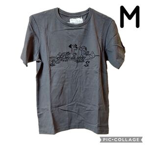 ユニクロ ディズニー 長場雄 101匹わんちゃん 半袖 ダークグレー M マジックフォーオールウィズ UNIQLO ポンゴ パディータ YU NAGABA 新品