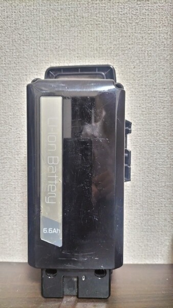 30日保証 NKY491B02B 6.6Ah Panasonic パナソニック 電動自転車バッテリー長押し5点灯.残量95%