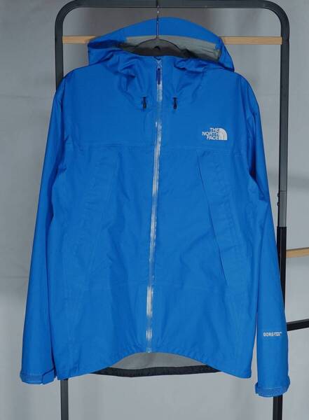 THE NORHT FACE ノース フェイス Climb Light Jacket クライム ライトジャケット NP11503 ブルー サイズM 刺繍ロゴ GORE-TEX 青
