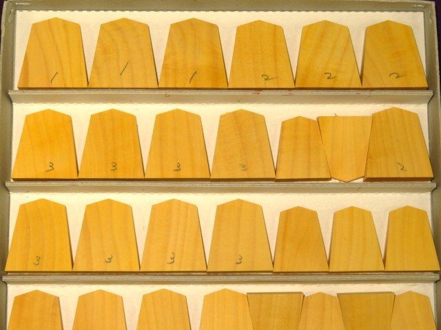 ●駒木地●島黄楊・天然古木／虎斑（大振り）-06-G●未使用● ○駒木地○島黄楊・天然木／深色根杢（大振り）-FD-10○