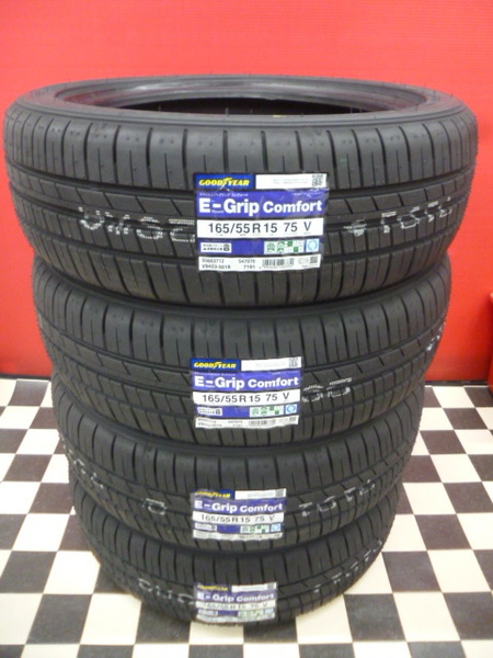 全国送料無料★新品4本セット★グッドイヤーEGコンフォート★165/55R15★軽自動車・N-box・タントカスタム・ムーブ・アルト・ワゴンR