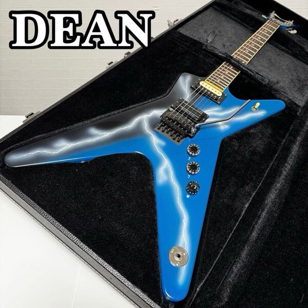 【貴重】DEAN Dimebag Darrell Dime From Hell ディーン ダイムバックダレル エレキギター 専用ハードケース付属