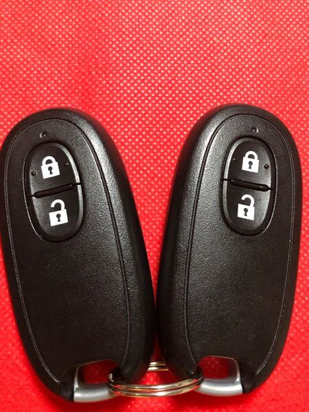 SUZUKI スズキ純正 ワゴンR スティングレー MRワゴン 007YUUL0212 - G8D-545S 2ボタン スマートキー キーレス リモコン2セット(585)