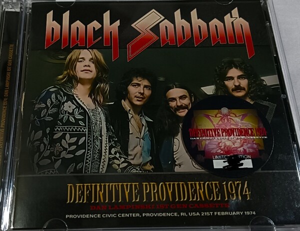 ブラック・サバス 1974年 Black Sabbath Live At Providence,USA Ozzy Osbourne