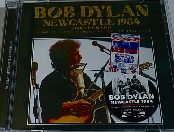 ボブ・ディラン 1984年 Stereo SBD Bob Dylan Live At Newcastle,UK Mick Taylor Santana