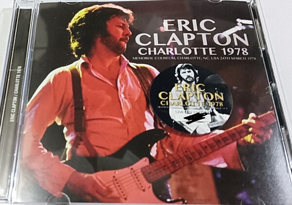 エリック・クラプトン 1978年 SDB Live At Charlotte,NC,USA Eric Clapton