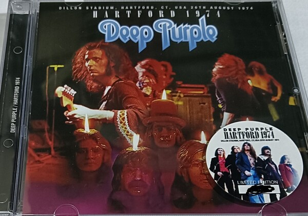 ディープ・パープル 1974年 Live At Hartford,USA Ritchie Blackmore David Coverdale Deep Purple