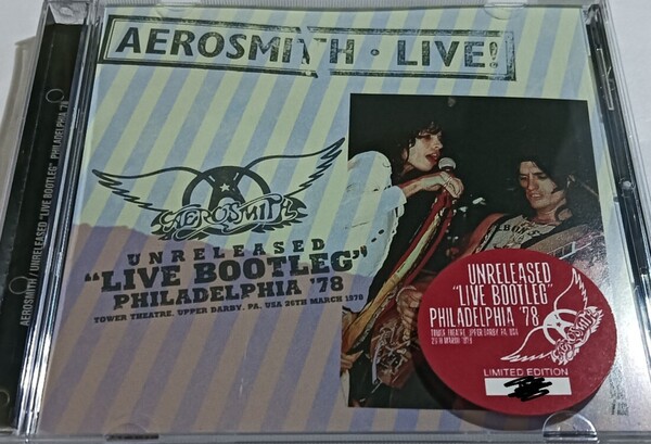 エアロスミス 1978年 Stereo SBD Live At Bootleg Philadelphia Unreleased Aerosmith