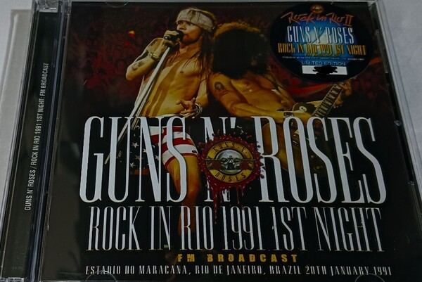 ガンズ・アンド・ローゼズ 1991年 Stereo SDB FM-Broadcast Rock In Rio Guns N' Roses Live At Rio De Janeiro,Brazil