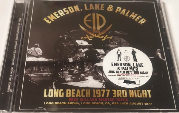 エマーソン・レイク・アンド・パーマー 1977年 Mike Millard Master Tapes Live At Long Beach Arena,USA Emerson,Lake & Palmer EL & P