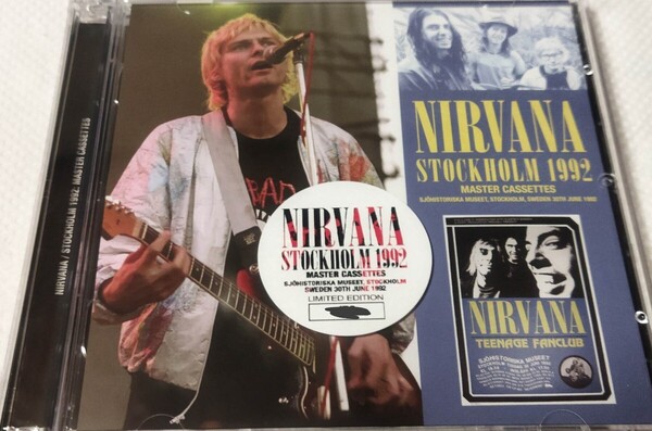 ニルヴァーナ 1992年 Master Cassette Nirvana Live At Stockholm,Sweden Kurt Cobain
