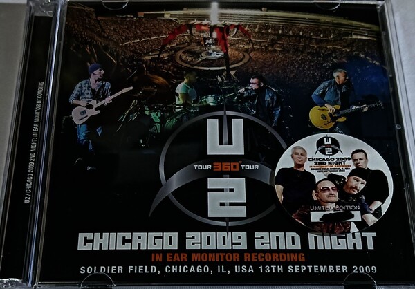 U2 2009年 Ear Monitor Recording Live At Chicago,USA