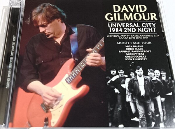 デビッド・ギルモア 1984年 Live At Universal City,CA,USA David Gilmour Pink Floyd