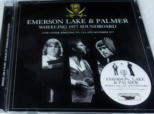 エマーソン・レイク・アンド・パーマー 1977年 Stereo SBD リマスター Emerson,Lake & Palmer Live At Civic Center Wheeling,USA EL&P