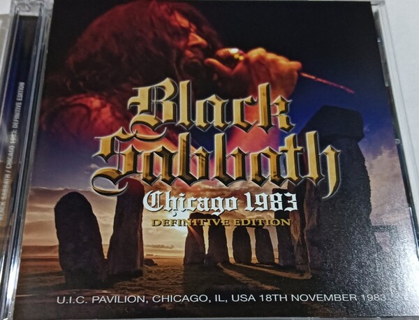 ブラック・サバス 1983年 特典付 Black Sabbath Live At Chicago,USA Definitive Edition