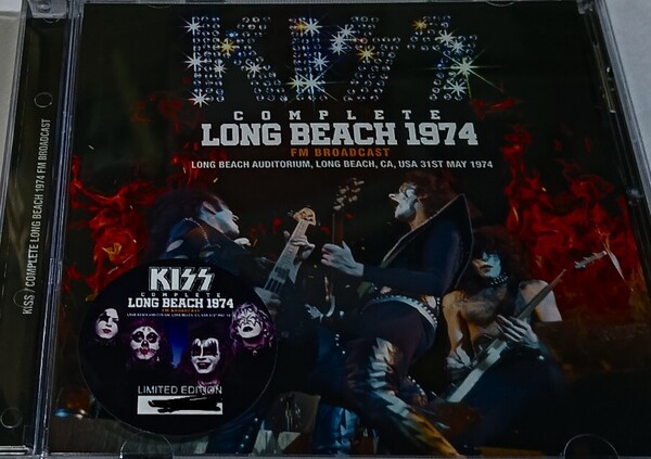 キッス 1974年 特典付 Stereo SDB FM Broadcast Kiss Live At Long Beach,CA,USA Complete