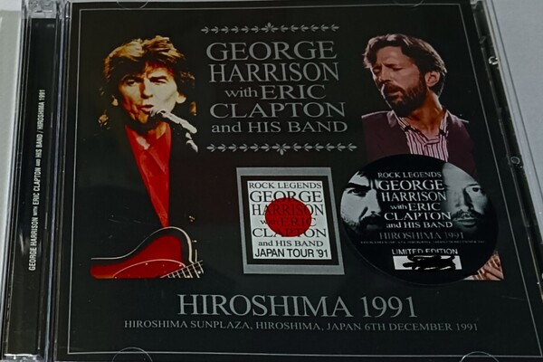 ジョージ・ハリソン/エリック・クラプトン 1991年 広島 Live At Hiroshima,Japan George Harrison Eric Clapton