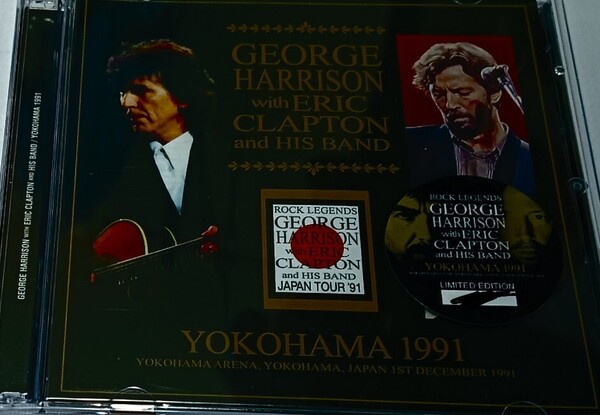ジョージ・ハリソン/エリック・クラプトン 1991年 横浜 Live At Yokohama Arena,Japan George Harrison Eric Clapton