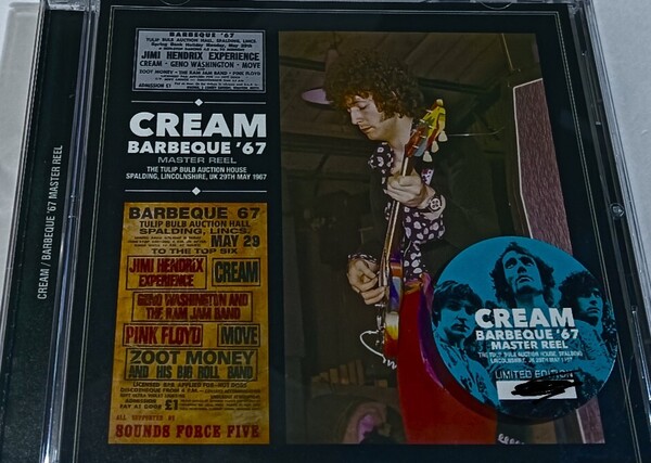 クリーム/エリック・クラプトン 1967年 Master Reel Live At Barbeque,UK Eric Clapton Cream