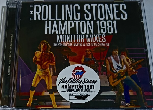 ローリング・ストーンズ 1981年 SBD Monitor Mixes Live At Hampton,USA Rolling Stones