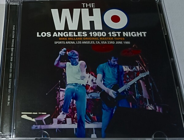 ザ・フー 1980年 Mike Millard Original Master Tapes Live At Los Angeles,USA The Who