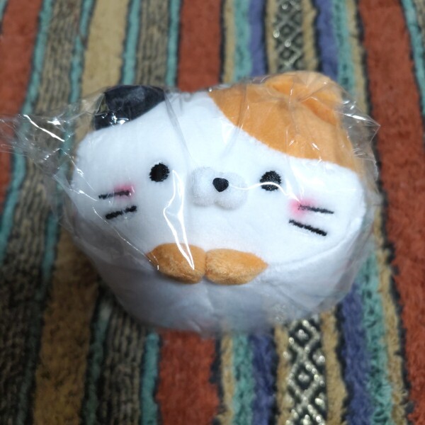 もちふわ ころころらいふ 2 みけ 三毛猫 猫 ネコ ぬいぐるみ マスコットBC