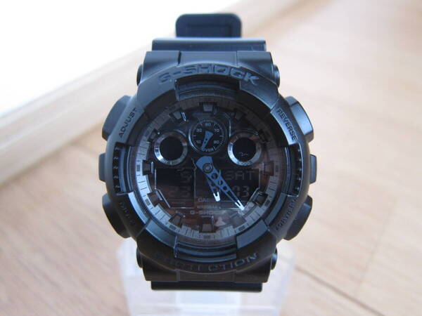 CASIO G-SHOCK GA-100CF-1AJF【カモフラージュダイアル】美品