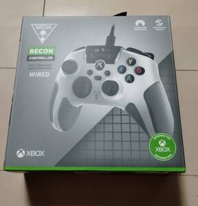 【未開封】TURTLE BEACH『RECON』白 有線 コントローラー/パッド
