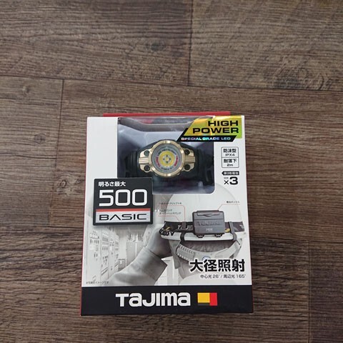 Tajima タジマ LEDヘッドライトE502Dセット LE-E502D-SP 専用充