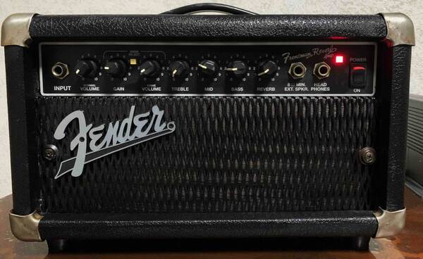 *送料無料*US FENDER(Fender Mexico) Frontman Amp(改)ヘッドアンプユニット自作加工品です。(リバーブ付き)