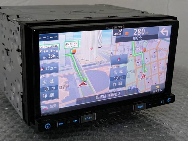 送料無料! 最新地図2025年版 AVIC-RZ301 カロッツェリア メモリーナビ ワンセグTV