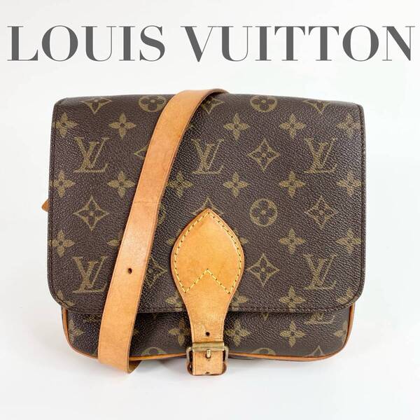 Louis Vuitton ルイヴィトン カルトシエールMM モノグラム ショルダーバッグ M51253