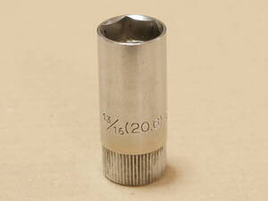 KTC 20.6 mm ( 13/16 インチ ) 差込角 9.5 mm 3/8 プラグ レンチ ソケット マグネット 付き BB25P-26H 検) KTC B3A-20.8P B25P-20.8H 20.8