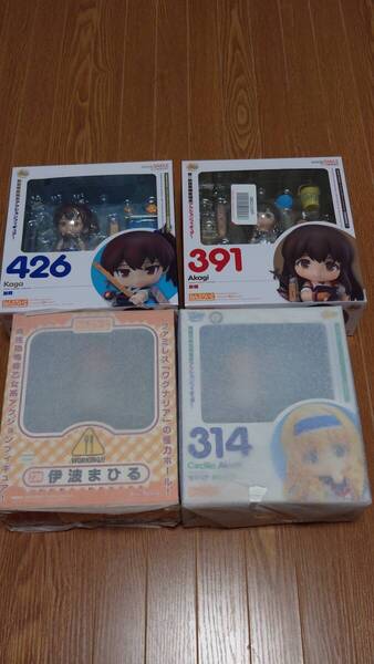 未開封品 ねんどろいど 赤城 加賀 セシリア 伊波まひる 艦隊これくしょん インフィニットストラトス