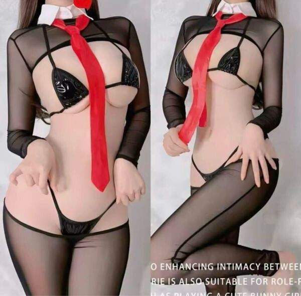 逆バニー全身タイツストッキングメタリックビキニセクシーディーラーポーカー水着配信撮影メンエス