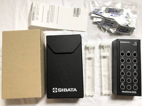 新品 未使用 SIBATA 残留塩素測定器 DPD法 試薬50包付き 柴田科学 塩素測定 お風呂 プール ジャグジー スパ 銭湯 水槽