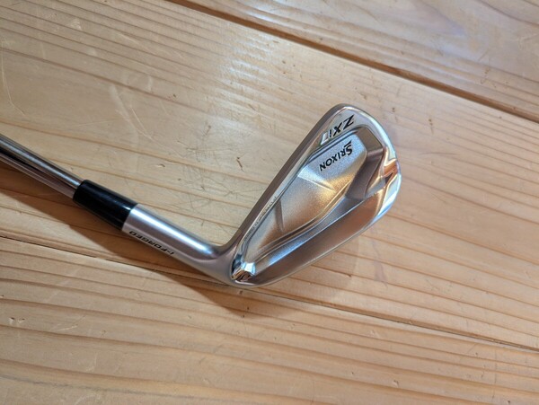 【レアスペック】スリクソン SRIXON ZXi7 6番アイアン 単品 アッタスアイアン 10SX ダイナミックゴールド 純正シャフト付き