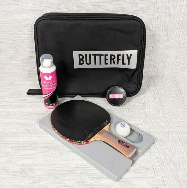 バタフライ Butterfly TB5 卓球ラケット クリーナー ケース付き
