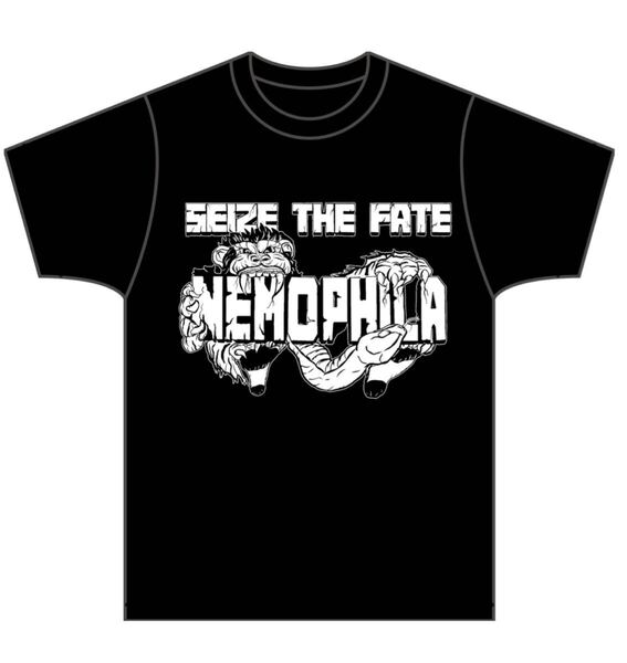 NEMOPHILA ツアー Tシャツ XL サイズ Seize the Fate 2023 ネモフィラ Tee マユ 葉月 むらたたむ ハラ ブラック 半袖 黒 限定 新品 未着用