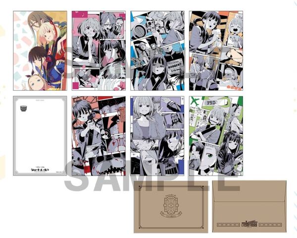 リコリス・リコイル ポストカード 7枚 セット ショートムービー POP UP SHOP 限定 リコリコ展 錦木千束 ちさと 井ノ上たきな