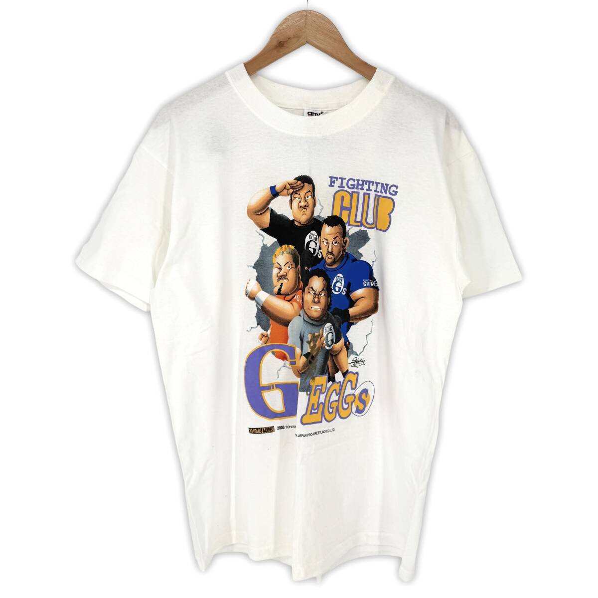 新日本プロレスTシャツ選手サイン入りLサイズ - メルカリ