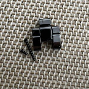送料無料 新品未使用 正規品 シャネル CHANEL J12 メンズ腕時計 ベルト パーツ 黒セラミック コマ 駒 17mm 1.5コマ