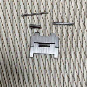 送料無料 美品 正規品 BVLGARI ブルガリ BB30SS BB33SS メンズ腕時計 ベルト パーツ コマ 駒 1.5cm 二つセット