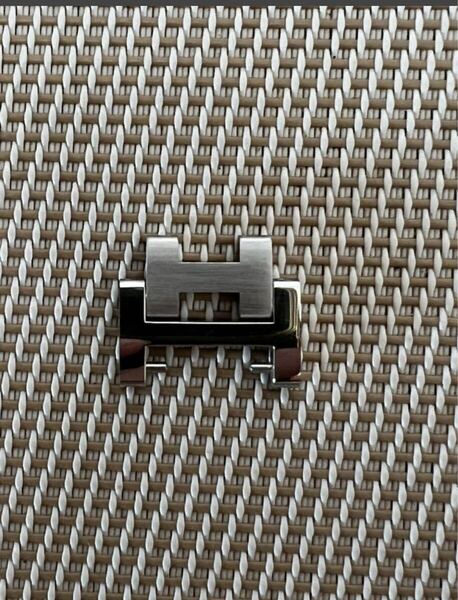 送料無料 美品 希少 HERMES エルメス クリッパー メンズ腕時計 ベルト パーツ コマ 駒 19mm