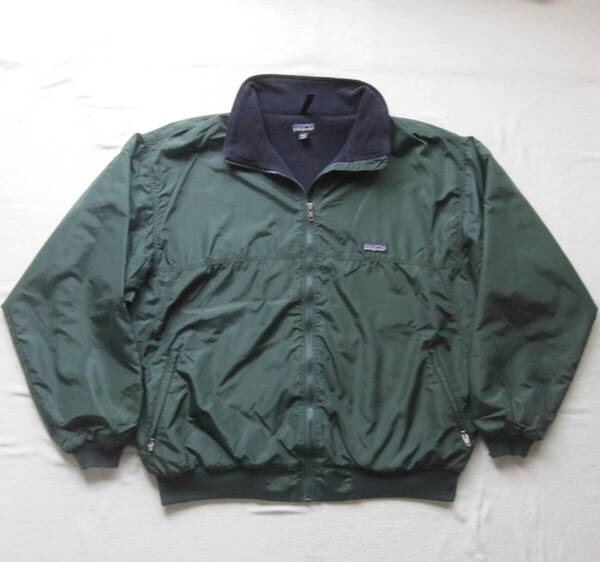 ☆90s パタゴニア シェルドキャプリーン ジャケット(XXL) ハンター / VINTAGE patagonia パフボール mars シェルドシンチラ