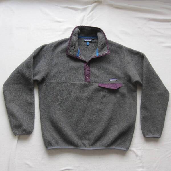 ☆ パタゴニア シンチラスナップT (M)1991年 グレー / patagonia パフボール mars グリセード